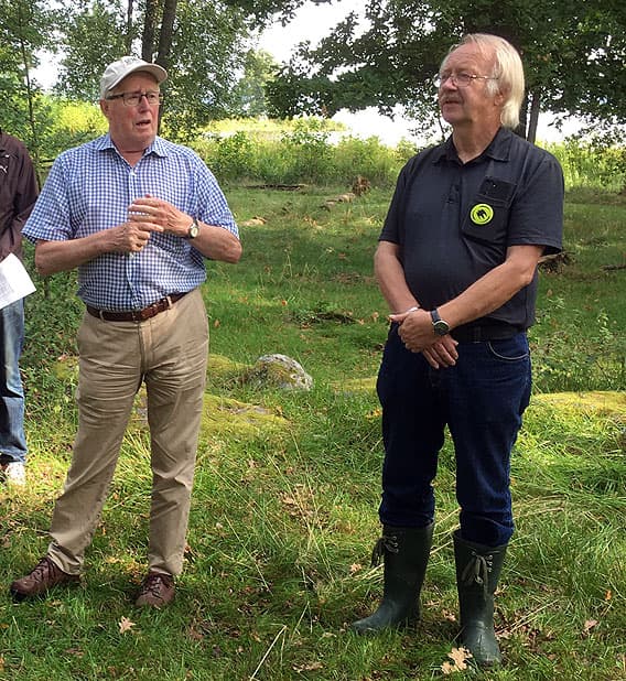 Rune och Urban berättar i skuggan