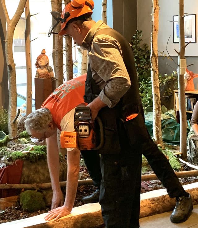 Jan visar var mycel finns