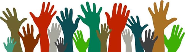 Uppsträckta händer