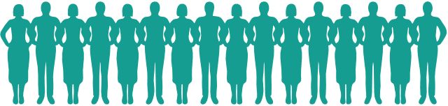 Åtta turkosa par krokar arm